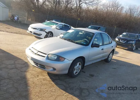 2004 Chevrolet Cavalier из США, поврежденный, VIN 1G1JC52F647309939